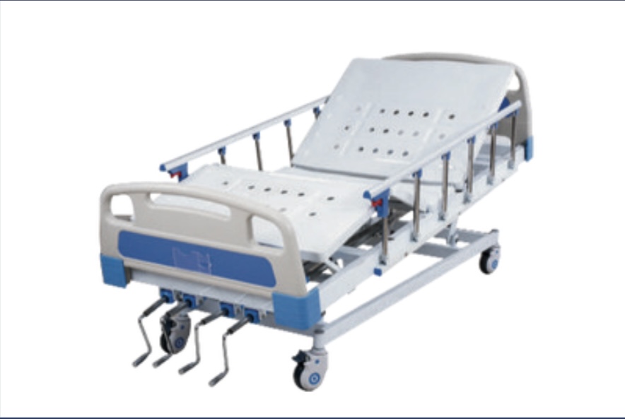 Five Function Manual Bed — Scanda Enterprises, medical supplies Moosapet Hyderabad